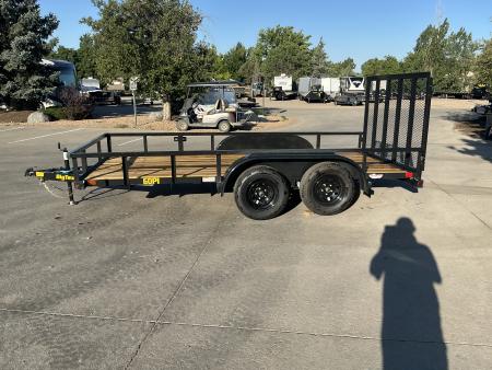 New 2027 Big Tex 60PI-14BK4RG2B Utility Trailer