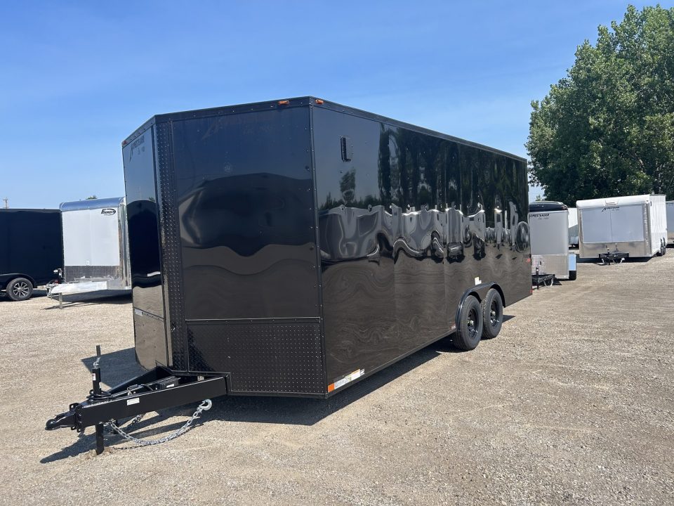 New 2027 Homesteader Trailer 20 FT ENCLOSED CAR HAULER BLACK WITH BLACK OUT TRIM 10K GVWR