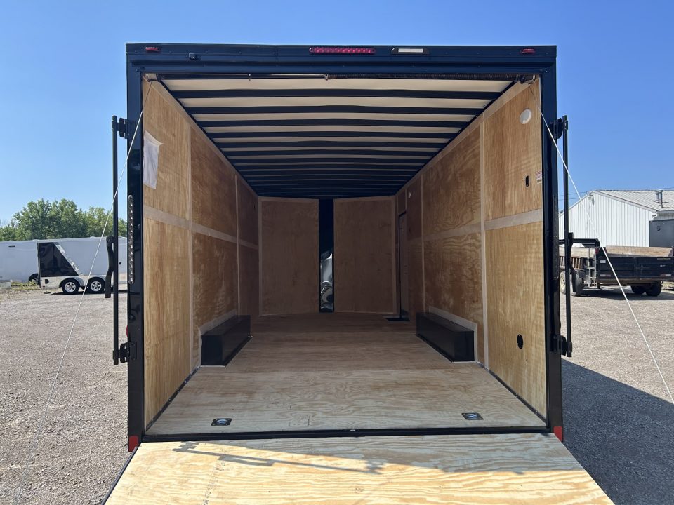 New 2027 Homesteader Trailer 20 FT ENCLOSED CAR HAULER BLACK WITH BLACK OUT TRIM 10K GVWR
