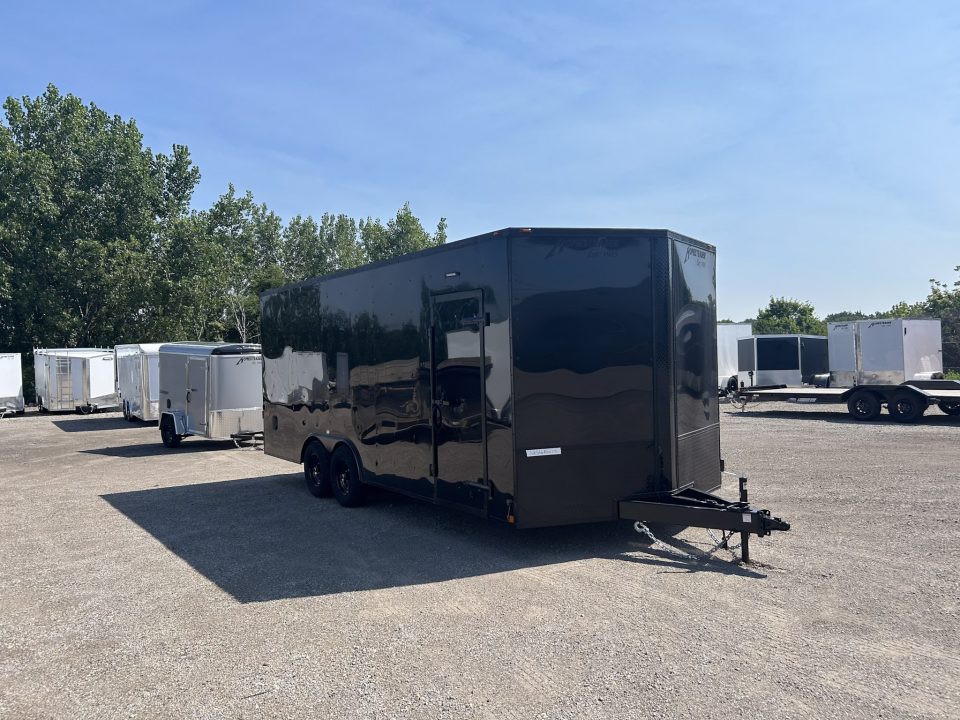 New 2027 Homesteader Trailer 20 FT ENCLOSED CAR HAULER BLACK WITH BLACK OUT TRIM 10K GVWR