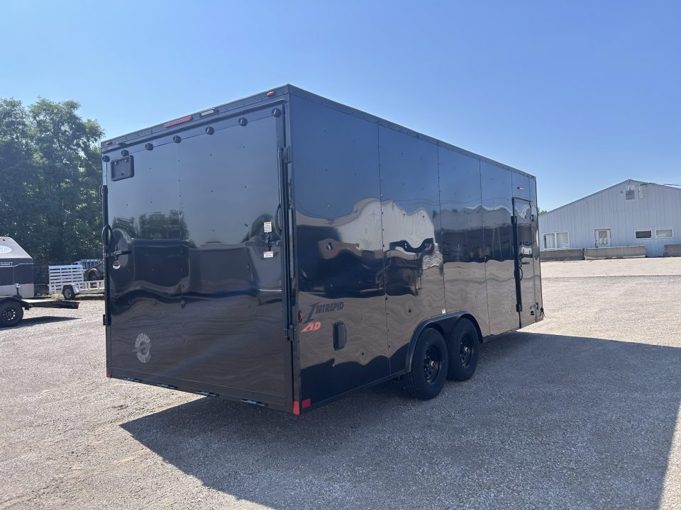 New 2027 Homesteader Trailer 20 FT ENCLOSED CAR HAULER BLACK WITH BLACK OUT TRIM 10K GVWR