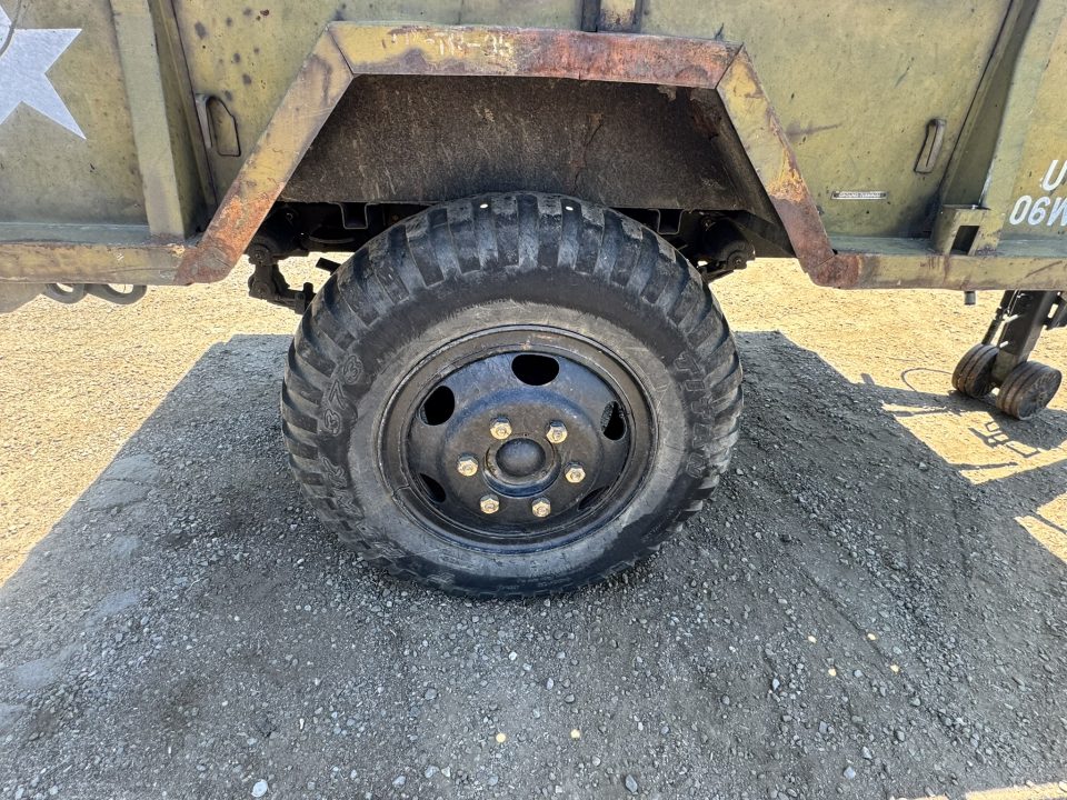 Used 2012 HMDE off road trailer Flatbed Trailer