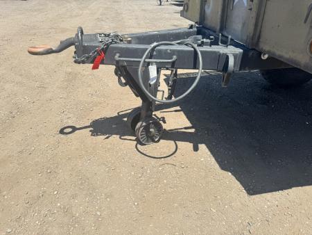 Used 2012 HMDE off road trailer Flatbed Trailer