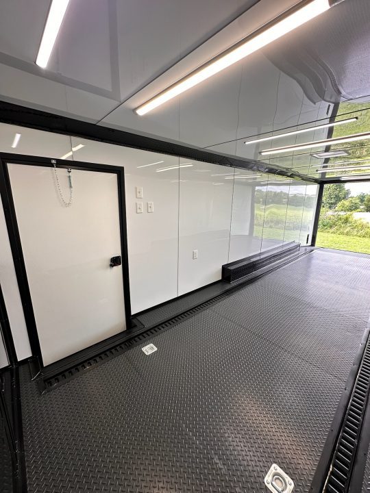 New 2026 Luxe 8.5x28 Race Trailer-Finished Interior-5200LB Triple Torsion-- RECESSED E TRACK