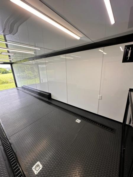 New 2026 Luxe 8.5x28 Race Trailer-Finished Interior-5200LB Triple Torsion-- RECESSED E TRACK