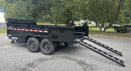 New 2026 Sure-Trac 7x14 Dump 14k Trailer