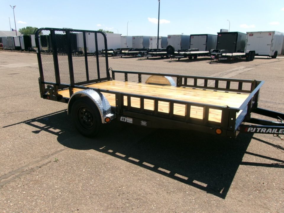 New 2027 PJ Trailers U821231DSFK-ATVR-SP02 Utility Trailer