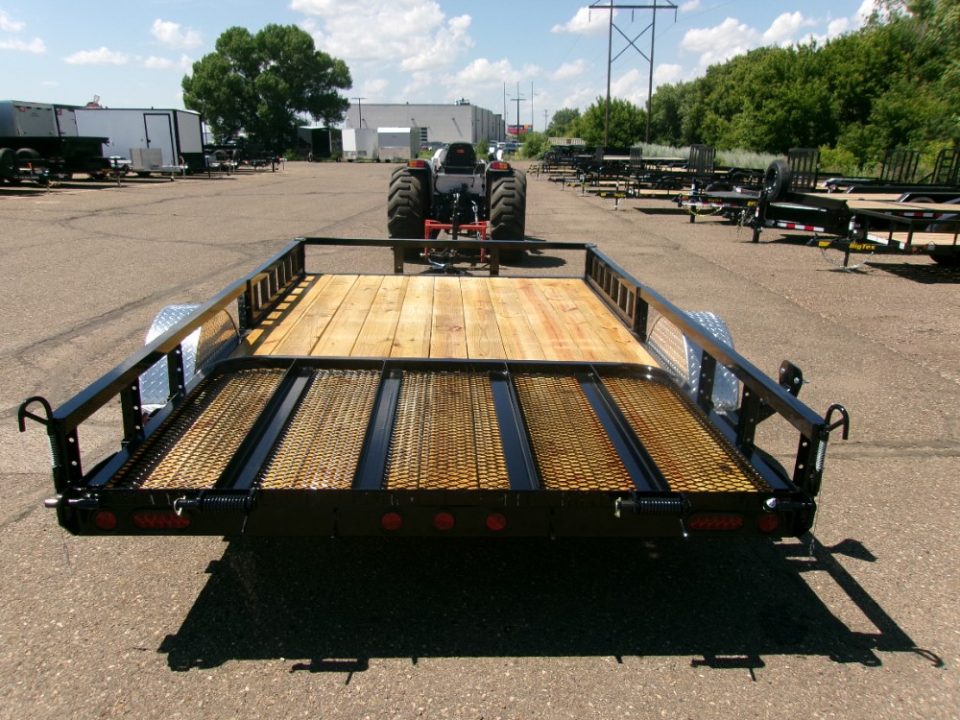 New 2027 PJ Trailers U821231DSFK-ATVR-SP02 Utility Trailer