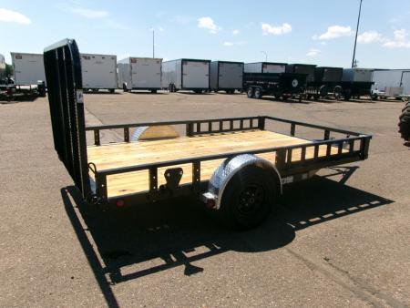 New 2027 PJ Trailers U821231DSFK-ATVR-SP02 Utility Trailer