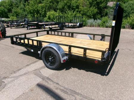 New 2027 PJ Trailers U821231DSFK-ATVR-SP02 Utility Trailer