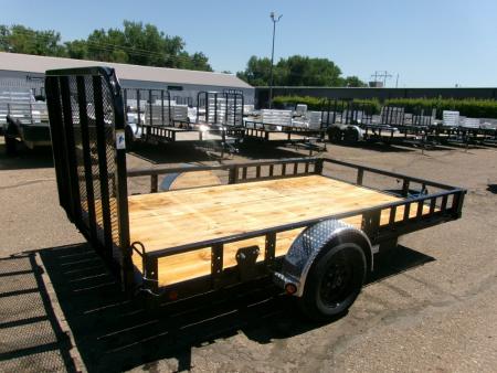 New 2027 PJ Trailers U821231DSFK-ATVR-SP02 Utility Trailer