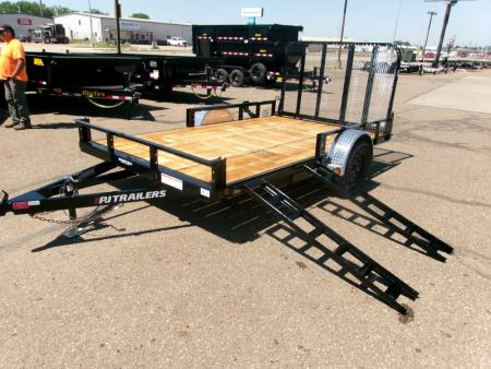 New 2027 PJ Trailers U821231DSFK-ATVR-SP02 Utility Trailer