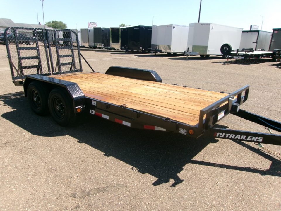 New 2027 PJ Trailers CEJ1652BSKK Equipment Trailer