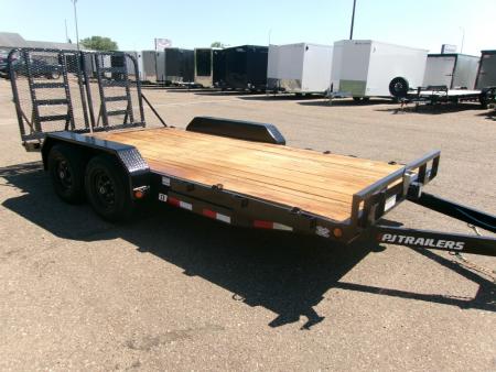 New 2027 PJ Trailers CEJ1652BSKK Equipment Trailer