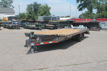 New 2026 Diamond C Trailers DEC207 24x102 Equipment Trailer