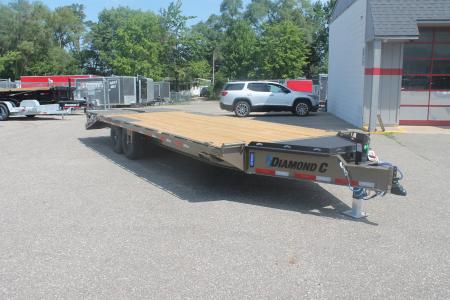 New 2026 Diamond C Trailers DEC207 24x102 Equipment Trailer