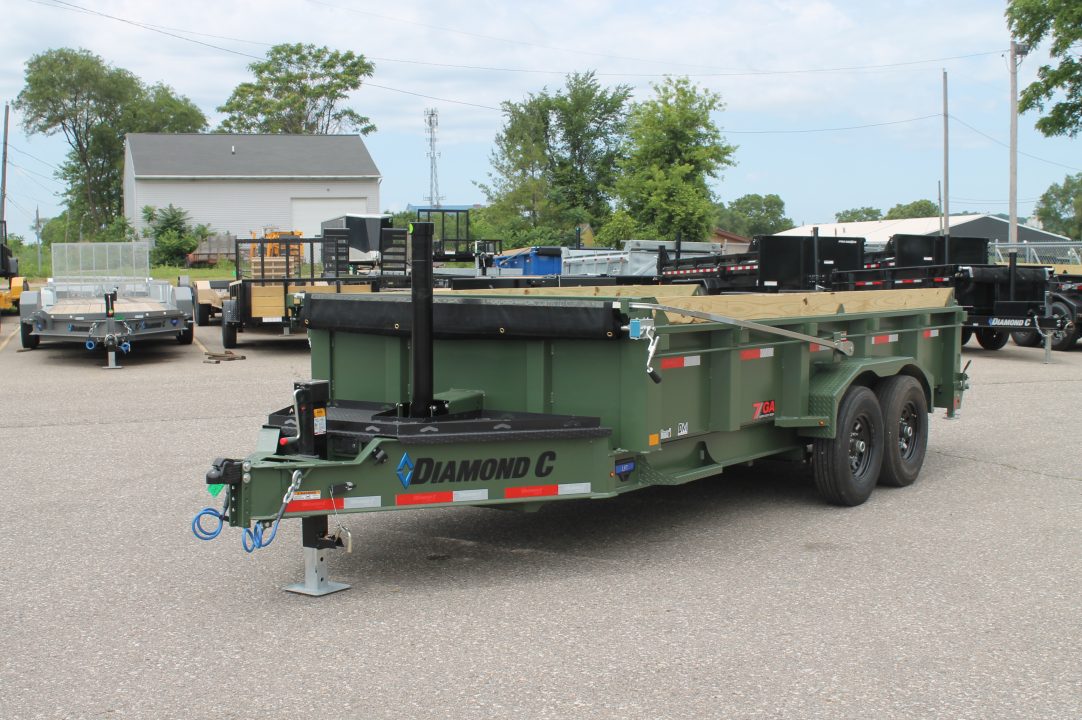 New 2026 Diamond C Trailers LPT207 14x82 Dump Trailer