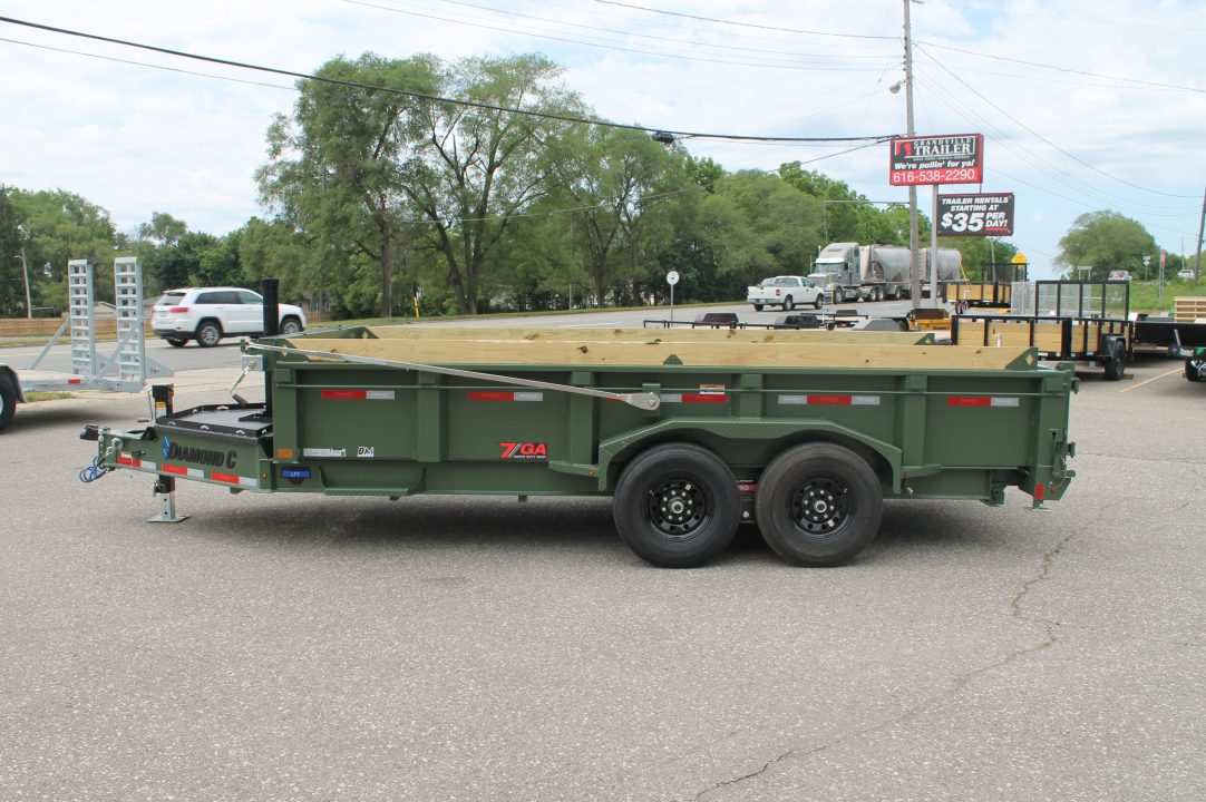 New 2026 Diamond C Trailers LPT207 14x82 Dump Trailer