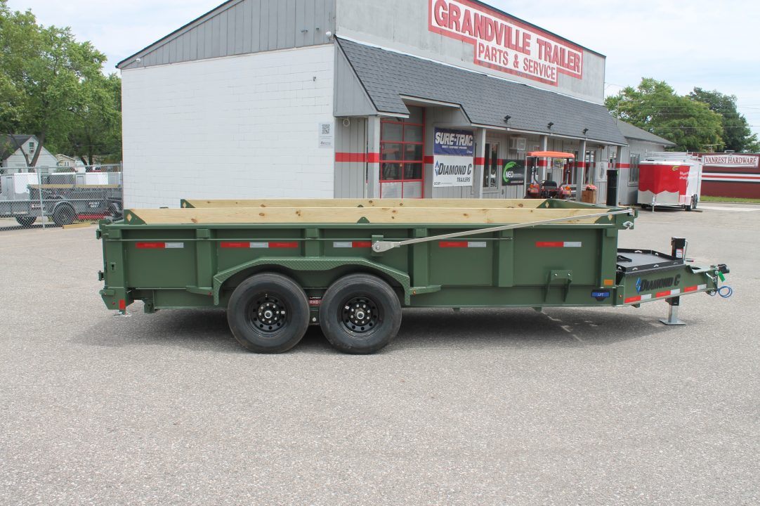 New 2026 Diamond C Trailers LPT207 14x82 Dump Trailer