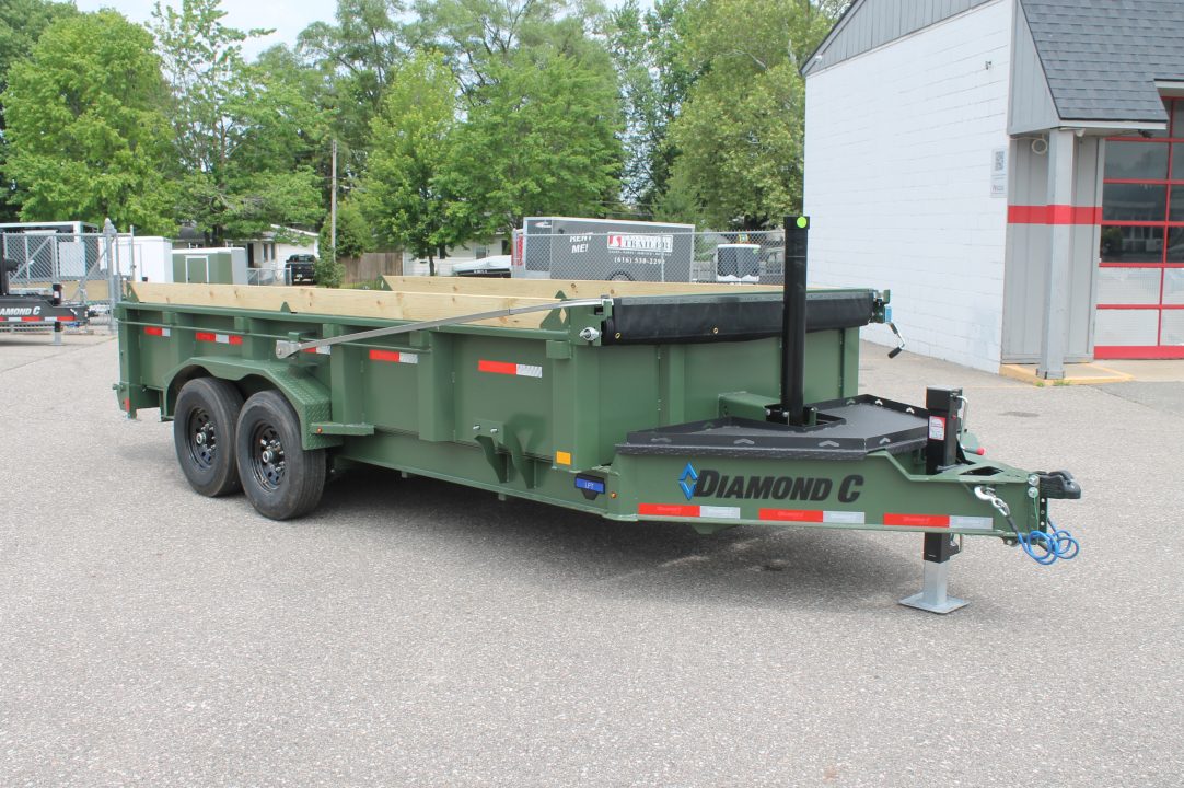 New 2026 Diamond C Trailers LPT207 14x82 Dump Trailer