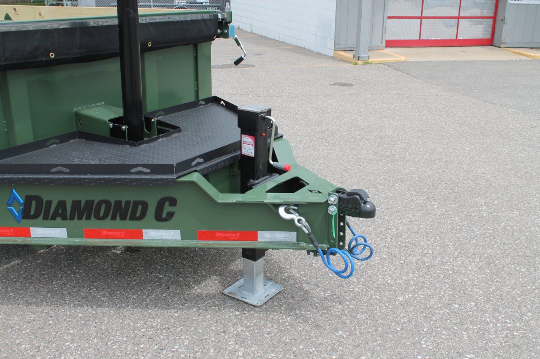 New 2026 Diamond C Trailers LPT207 14x82 Dump Trailer