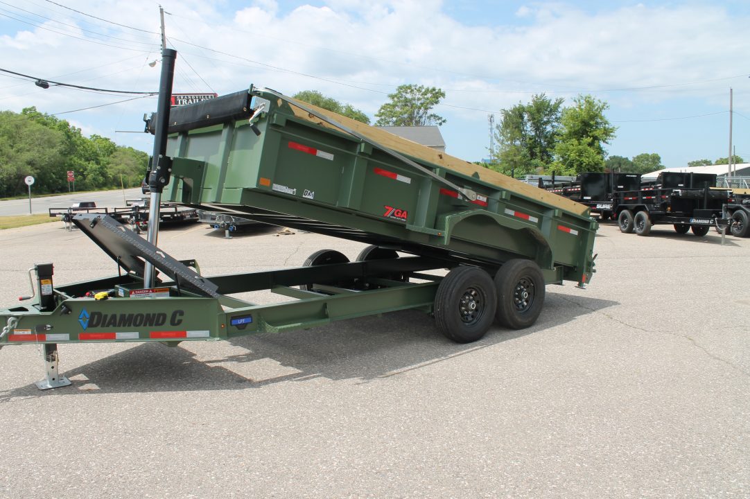 New 2026 Diamond C Trailers LPT207 14x82 Dump Trailer