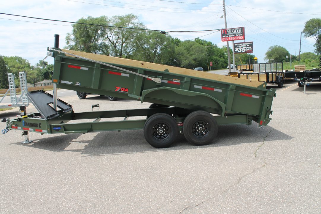New 2026 Diamond C Trailers LPT207 14x82 Dump Trailer