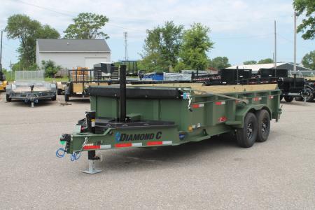 New 2026 Diamond C Trailers LPT207 14x82 Dump Trailer