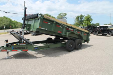 New 2026 Diamond C Trailers LPT207 14x82 Dump Trailer