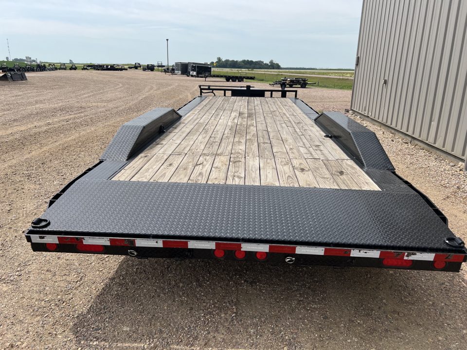 Used 2023 PJ Trailers 24' B6 Superwide Equipment Trailer