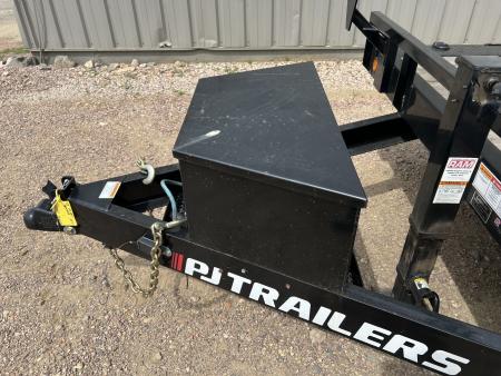 Used 2023 PJ Trailers 24' B6 Superwide Equipment Trailer