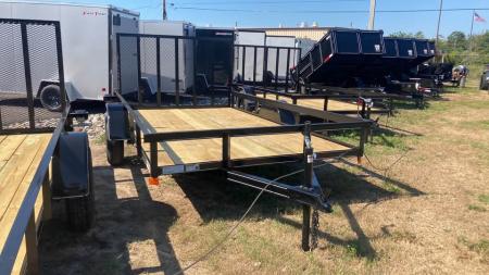 New 2026 P & T Trailers 6.5x12 Utility Trailer