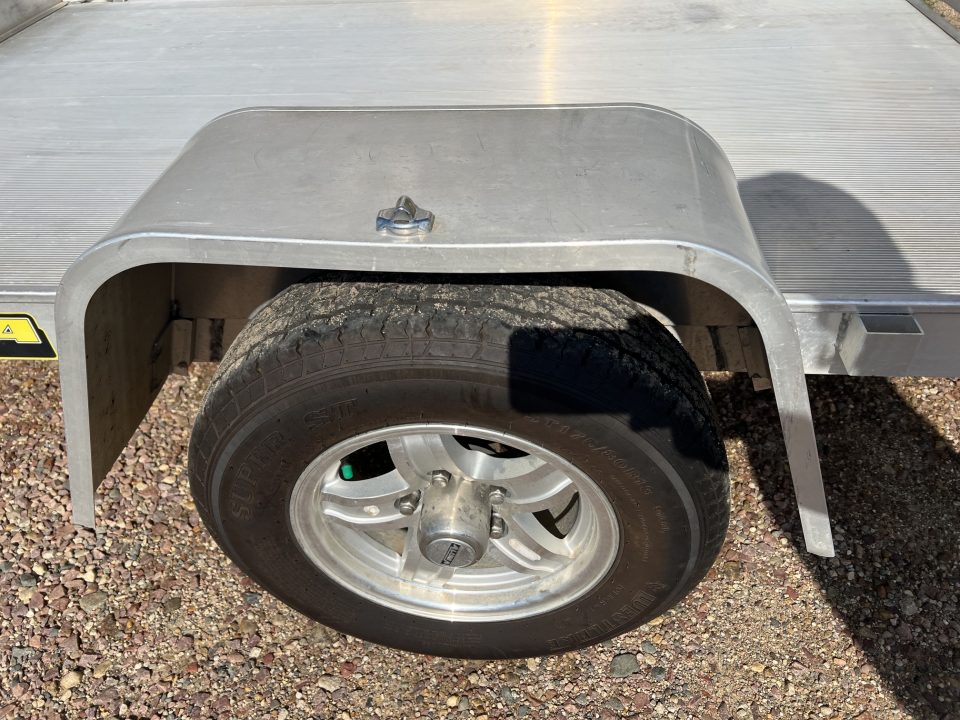 New 2019 Aluma 8' Aluminum Utility 638 Utility Trailer