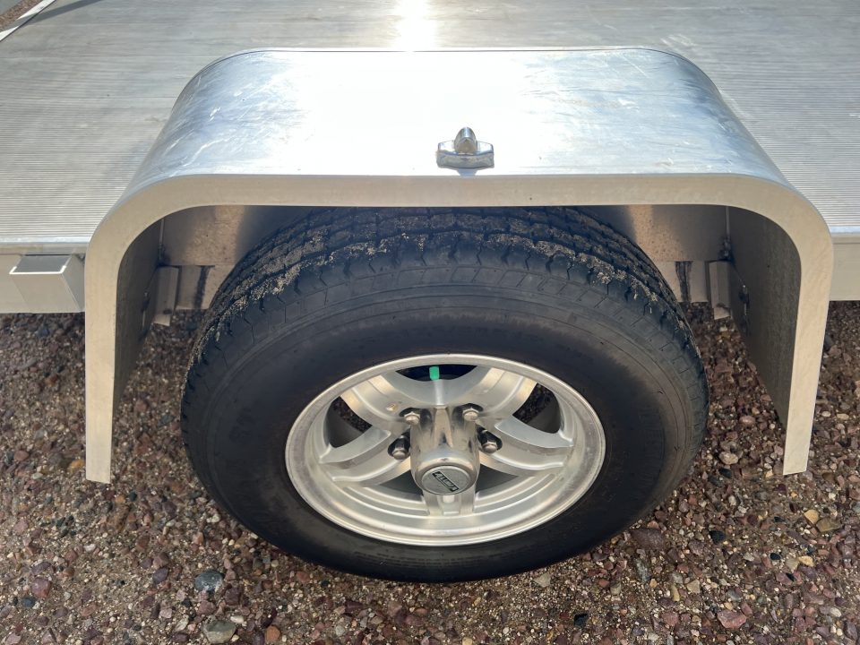 New 2019 Aluma 8' Aluminum Utility 638 Utility Trailer
