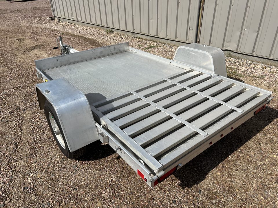 New 2019 Aluma 8' Aluminum Utility 638 Utility Trailer