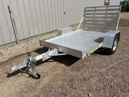 New 2019 Aluma 8' Aluminum Utility 638 Utility Trailer