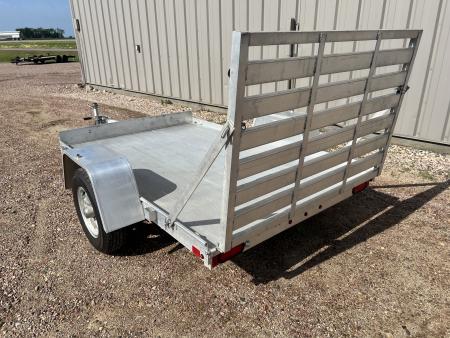 New 2019 Aluma 8' Aluminum Utility 638 Utility Trailer