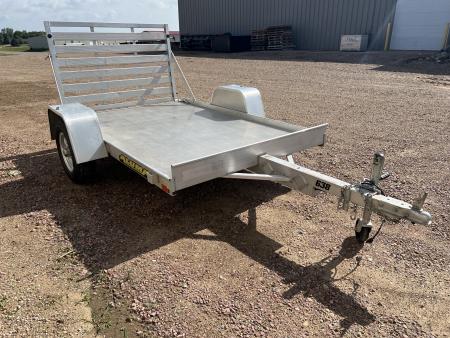 New 2019 Aluma 8' Aluminum Utility 638 Utility Trailer