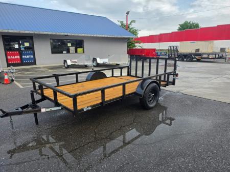 New 2026 P & T Trailers 6X9+3 AFG TUBE Utility Trailer