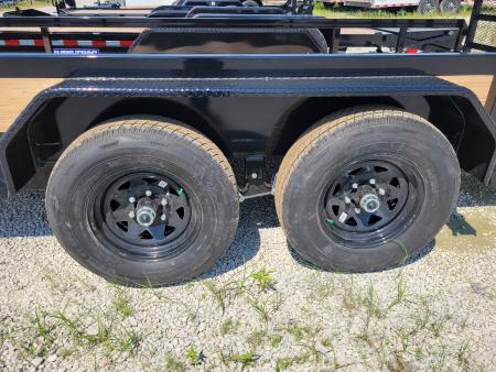 New 2026 Sure-Trac 7x18 Tube Top 10k Utility Trailer