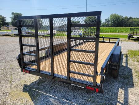 New 2026 Sure-Trac 7x18 Tube Top 10k Utility Trailer