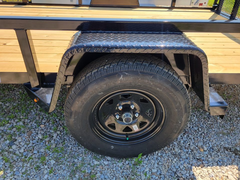 New 2026 Sure-Trac 7x12 Tube Top 3K Utility Trailer