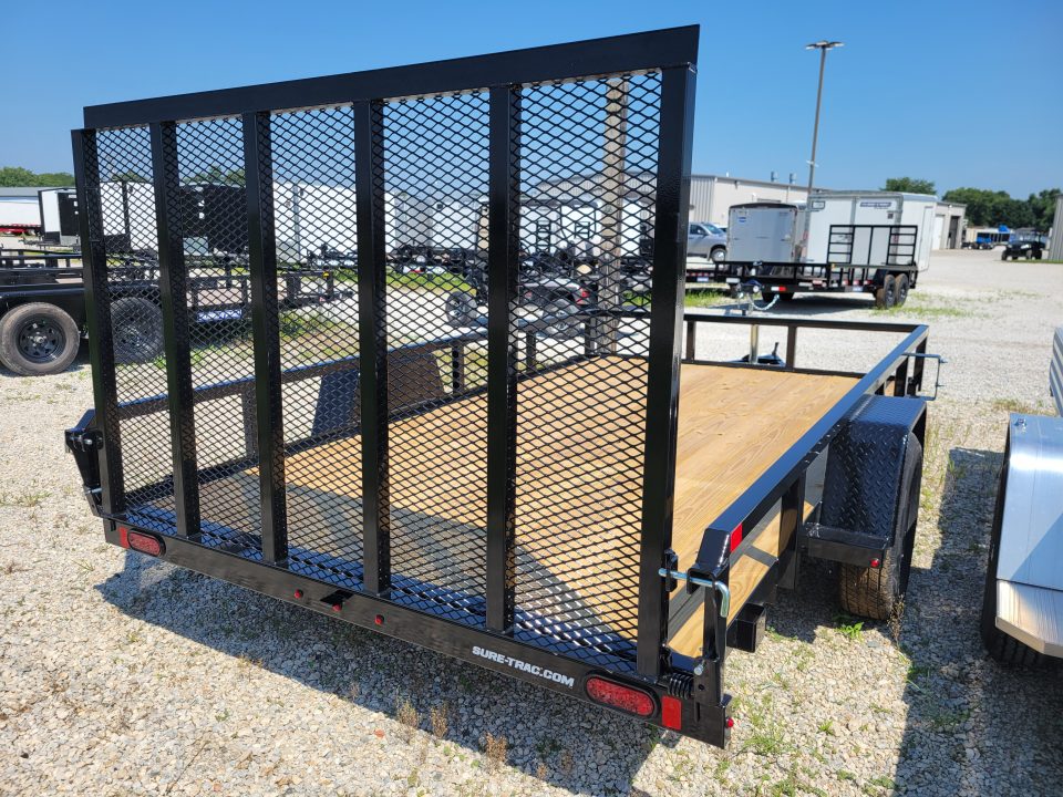 New 2026 Sure-Trac 7x12 Tube Top 3K Utility Trailer