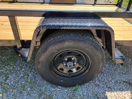 New 2026 Sure-Trac 7x12 Tube Top 3K Utility Trailer