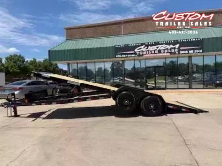 New #389358 2027 LOAD TRAIL TM 22 X 83 TANDEM AXLE 14K RAPID LOADER FULL TILT DECK TRAILER