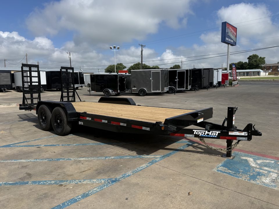 New 2026 Top Hat Trailers EH14-83X20 Equipment Trailer