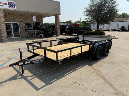 New 2026 Top Hat Trailers LDX 14X77 Utility Trailer