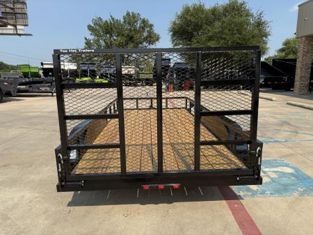 New 2026 Top Hat Trailers LDX 14X77 Utility Trailer