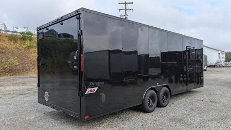 New 2027 Homesteader 8.5 x 24 HD SERIES Intrepid Car Hauler w/ Ramp (84" Inside)