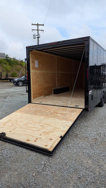 New 2027 Homesteader 8.5 x 24 HD SERIES Intrepid Car Hauler w/ Ramp (84" Inside)